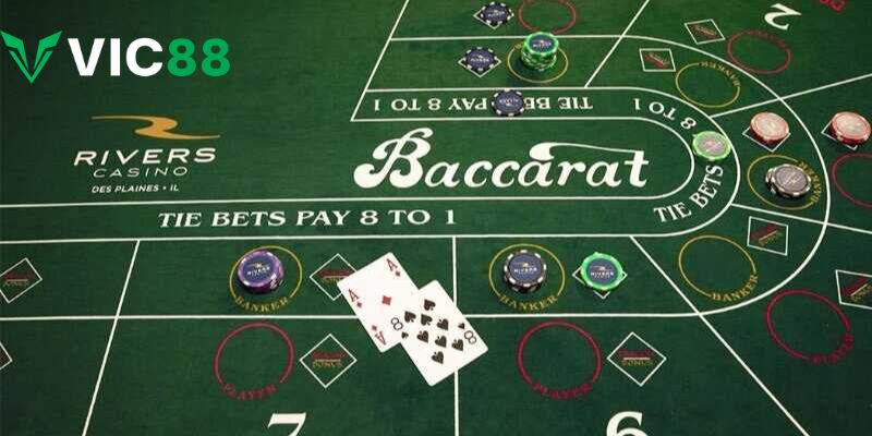 Ưu điểm nổi trội của game Baccarat tại VIC88 là gì?