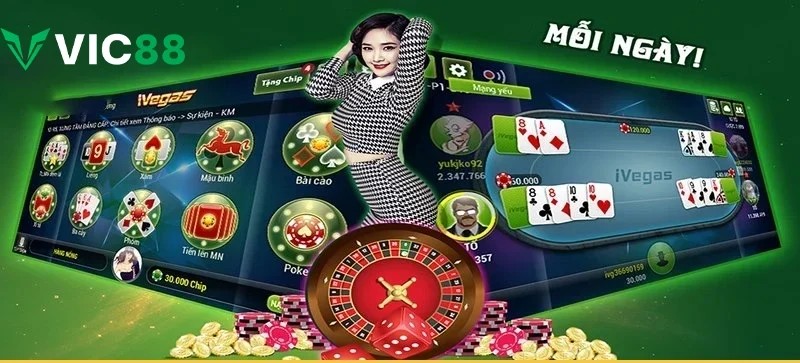 Game bài đổi thưởng VIC88 hấp dẫn bậc nhất hiện nay